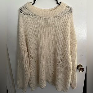 American Eagle oversized knit sweater